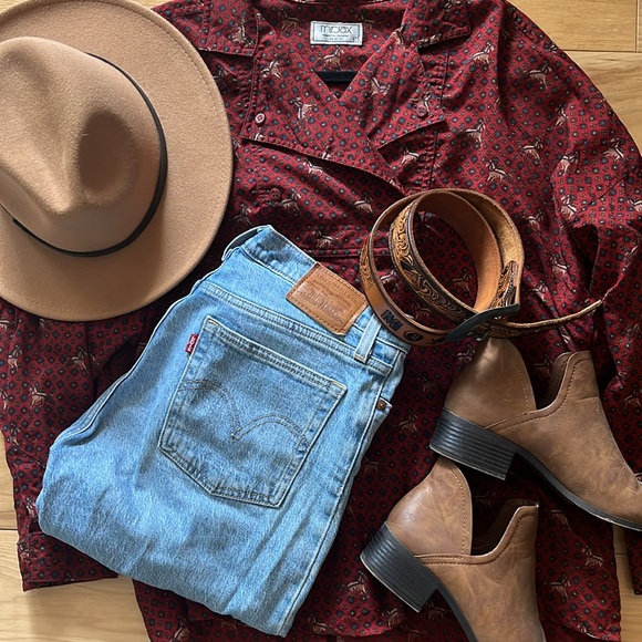 Vintage Mr. Jax Equestrian Western Shirt - Picture 5 of 8